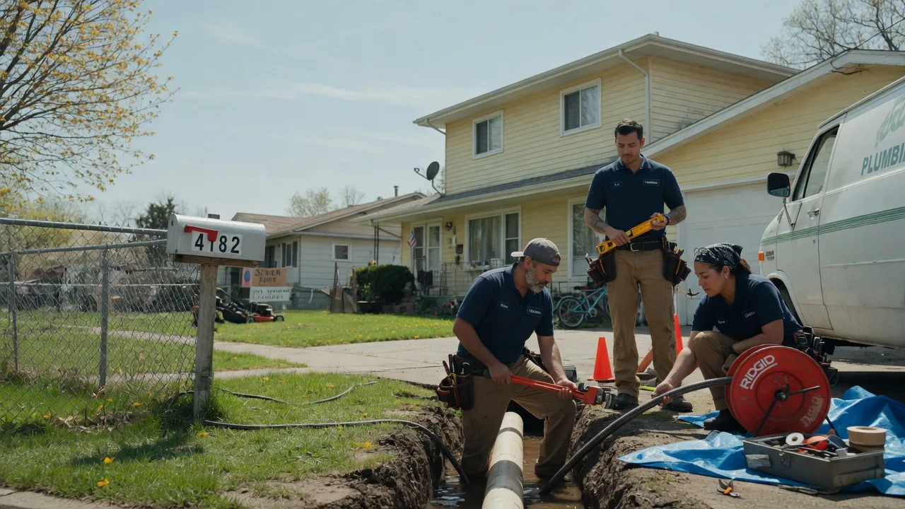Gas Line Repair in Campbellsport, WI near me